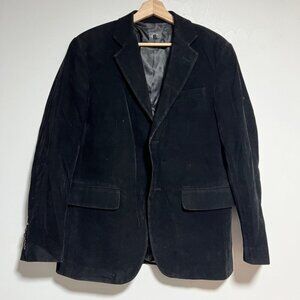Max Black Polyester Men’s Blazer - Size M